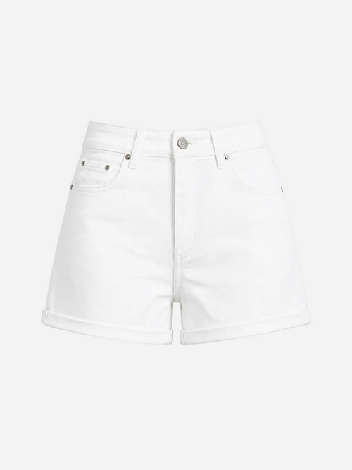 Stretchy Kurai Shorts White