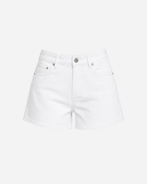 Stretchy Mami Shorts White
