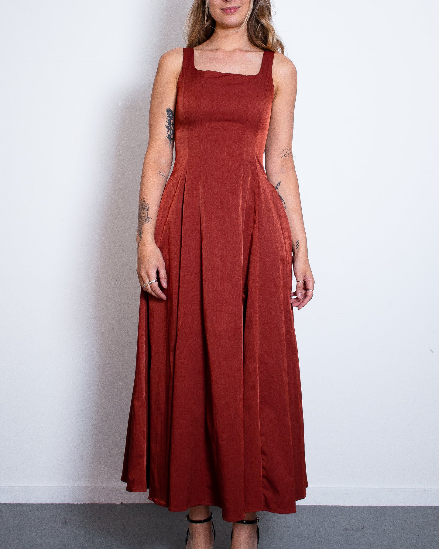 KOROSU Dress RUST