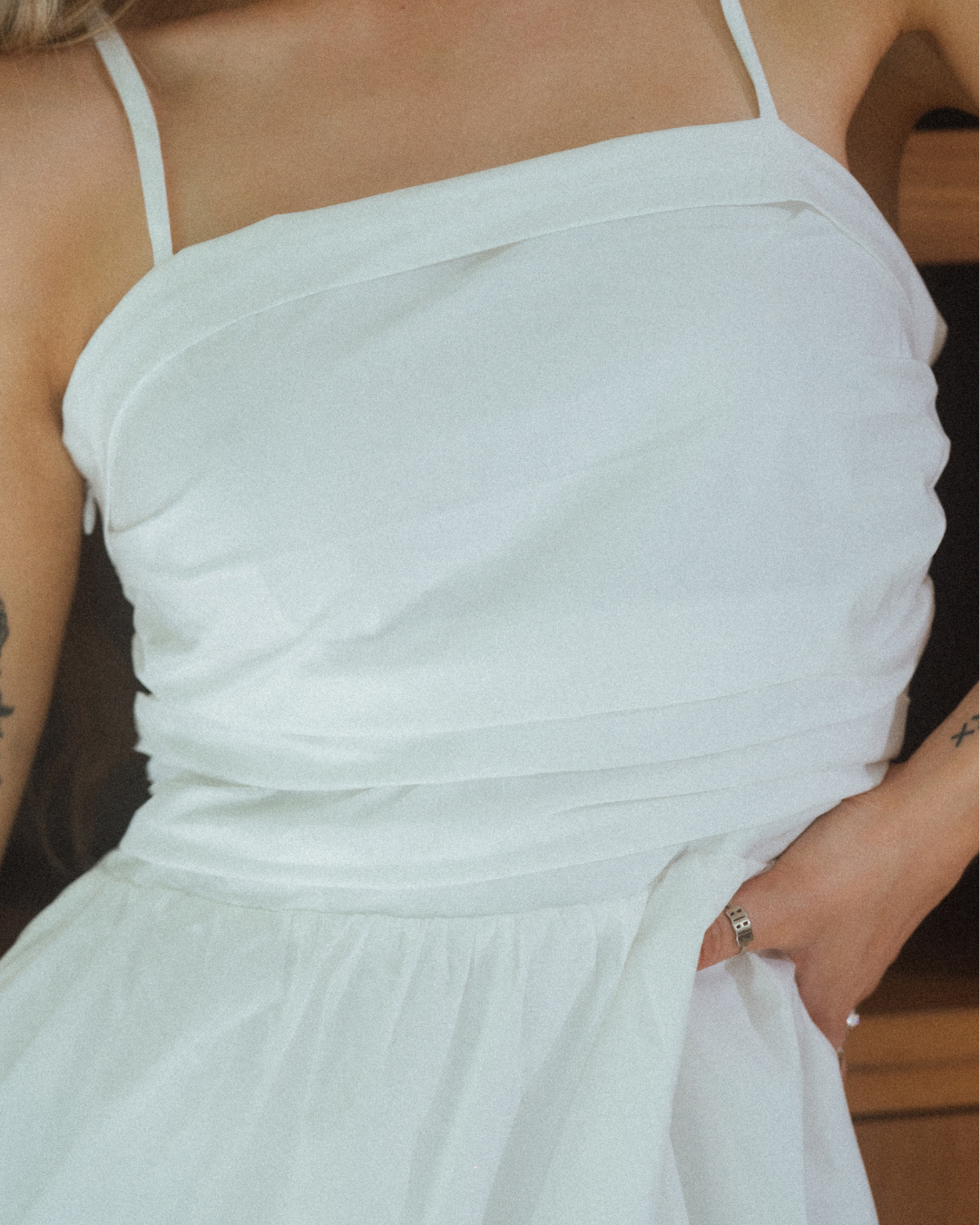 SAYURI Dress WHITE