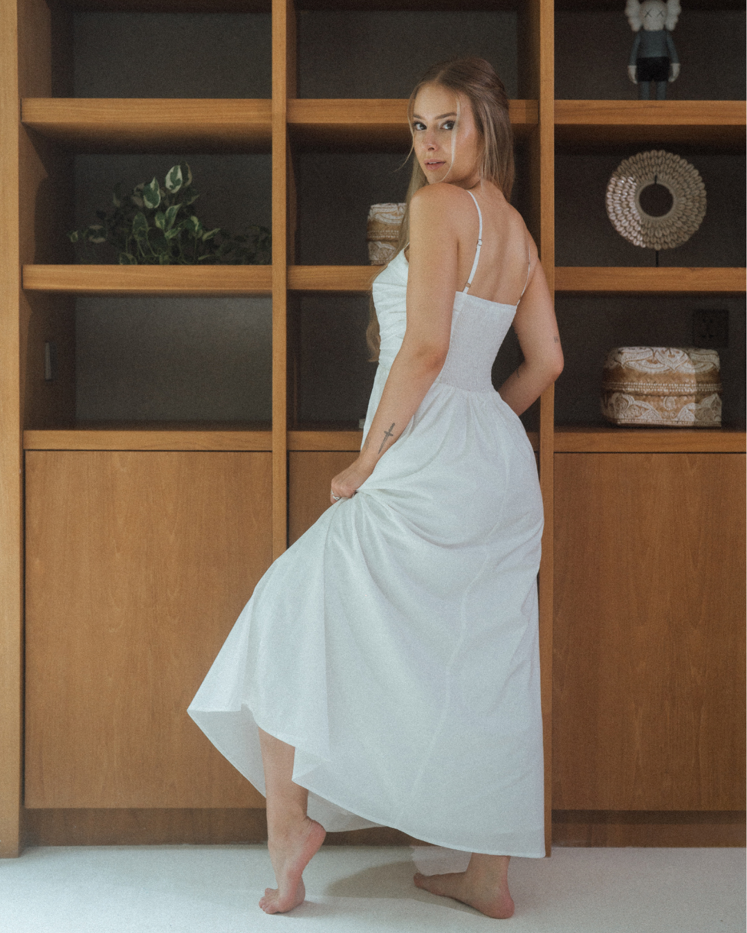 SAYURI Dress WHITE