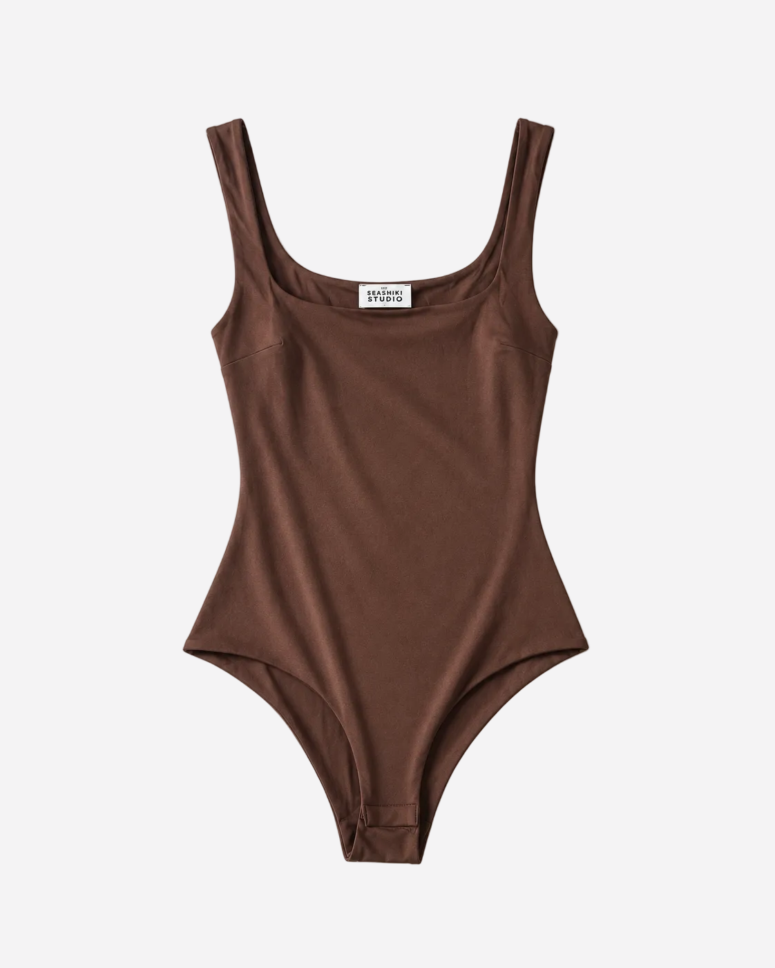 Double Lined Sleek Bodysuit Brown – SEISHIKI STUDIO