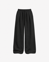 Ultra Stretch Relaxed Barrel Sweatpants Black – SEISHIKI STUDIO