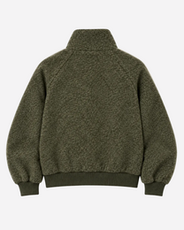Striped Teddy Jacket Green – SEISHIKI STUDIO