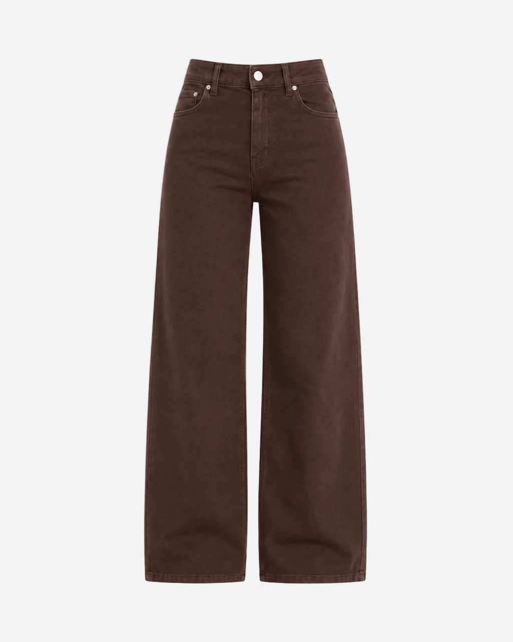 002 - THE BAGGY STRAIGHT LEG STRETCHY Jeans DARK BROWN - INSEAM 78 CM | SEISHIKI STUDIO