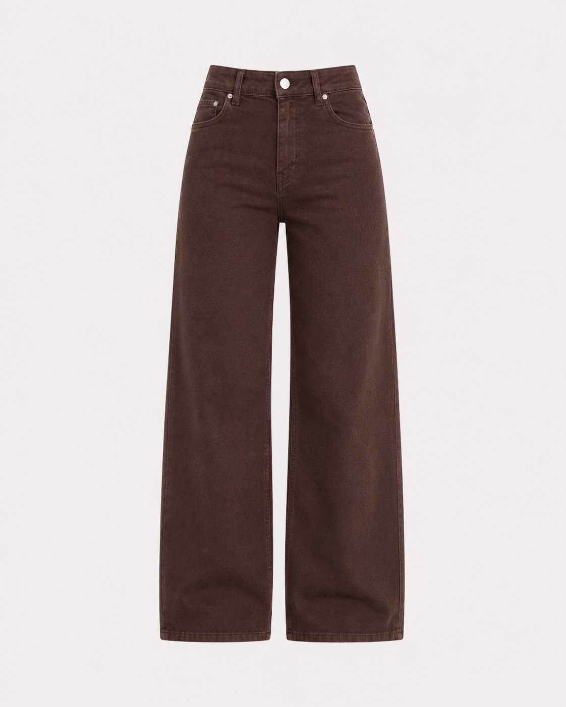 002 - THE BAGGY STRAIGHT LEG STRETCHY Jeans DARK BROWN - INSEAM 78 CM | SEISHIKI STUDIO