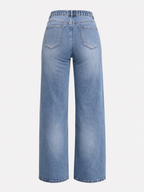SUPER STRETCHY HIKARI Stretchy Back Straight Leg Jeans | SEISHIKI STUDIO