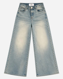 Curvetech - The Stretchy High Waist Super Baggy Jeans - Cream Wash, curvy fit, 80 cm inseam – SEISHIKI STUDIO
