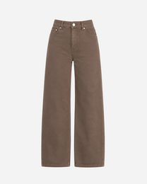 002 - THE BAGGY STRAIGHT LEG STRETCHY Jeans LIGHT BROWN - IL 78CM | SEISHIKI STUDIO