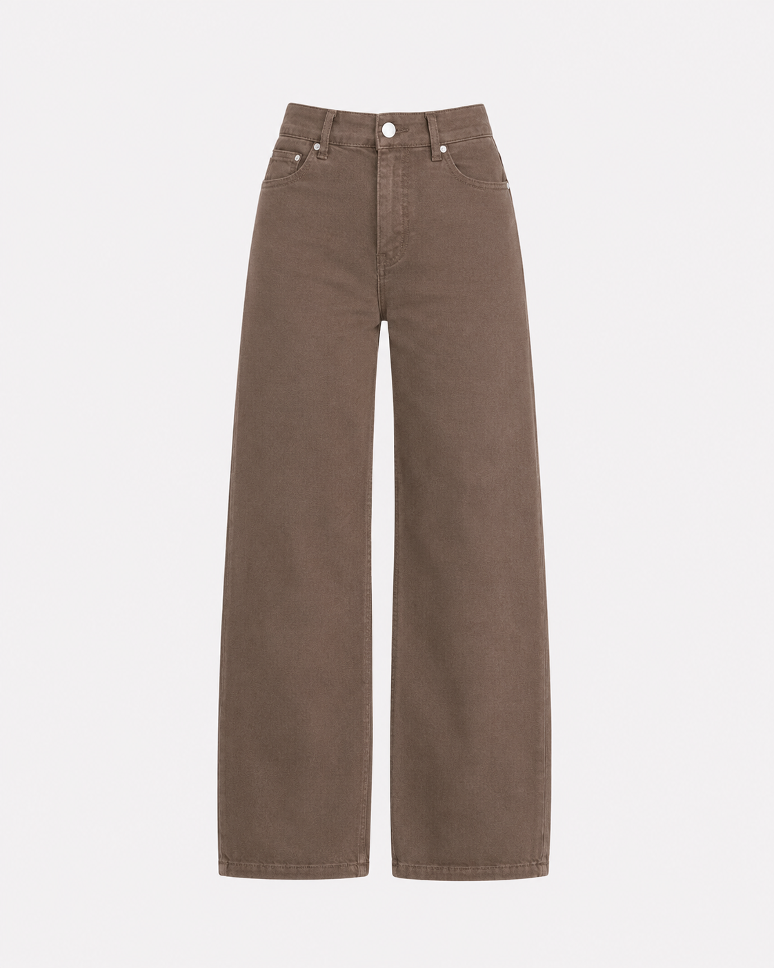 002 - THE BAGGY STRAIGHT LEG STRETCHY Jeans LIGHT BROWN - IL 78CM | SEISHIKI STUDIO