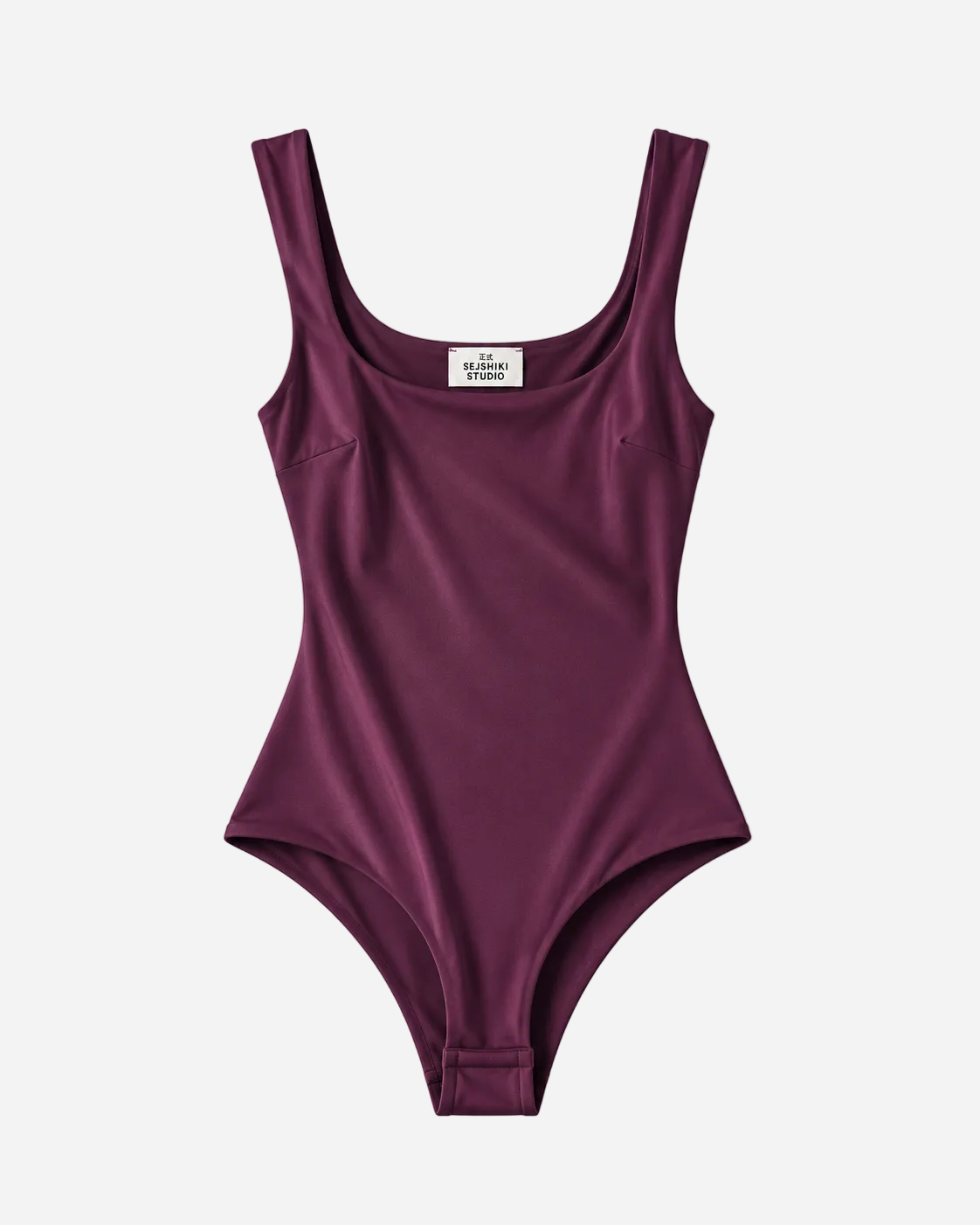 Double Lined Sleek Bodysuit Plum – SEISHIKI STUDIO