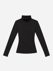 Second Skin Turtleneck Top Black | SEISHIKI STUDIO