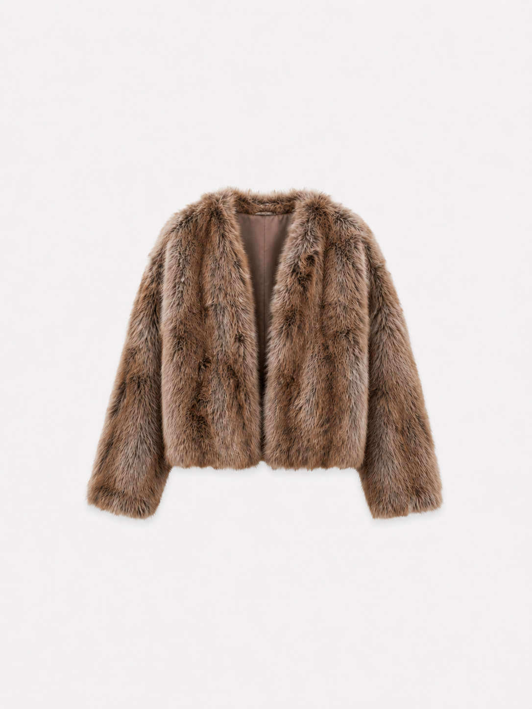 CROPPED FAUX FUR JACKET | SEISHIKI STUDIO