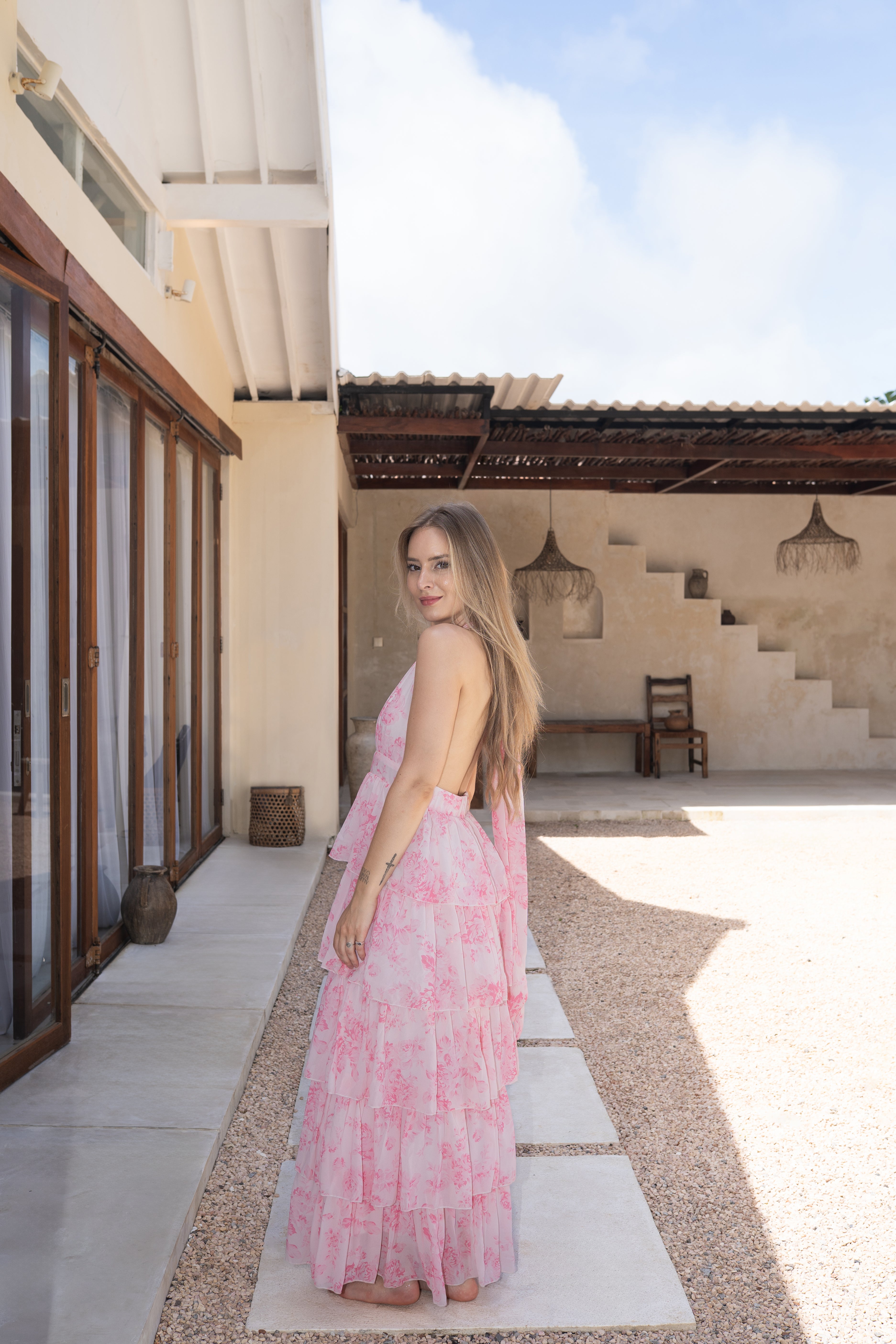 SHIRU Dress BLUSH [LIMITED EDITION COLOR]