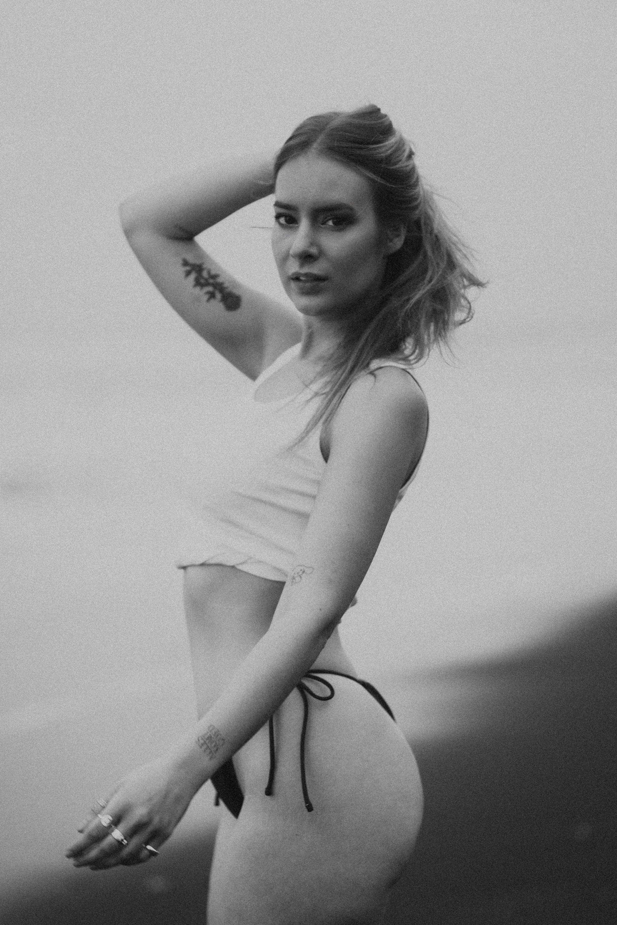 SEISHIKI STUDIO Basic Katoenen Tanktop WIT