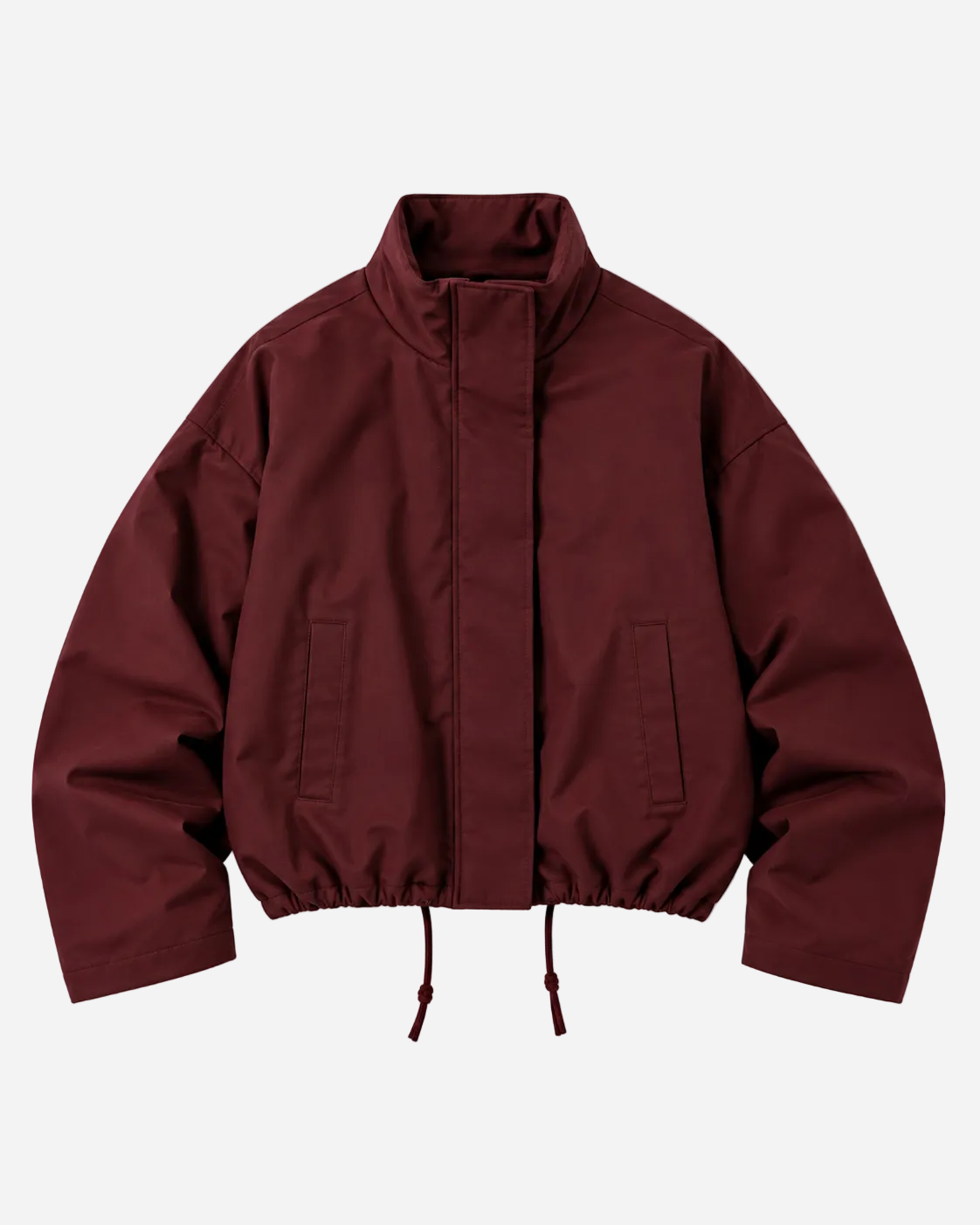 Balloon Sleeve Windbreaker Jacket Red – SEISHIKI STUDIO