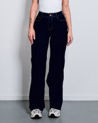 RAW DENIMJEANS  WIDE LEG JEANS  INNENBEINLÄNGE 79 CM