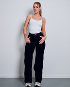 RAW DENIMJEANS  WIDE LEG JEANS  INNENBEINLÄNGE 79 CM