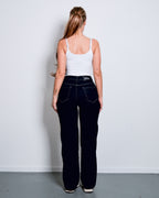 RAW DENIMJEANS  WIDE LEG JEANS  INNENBEINLÄNGE 79 CM