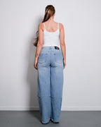 JEANS  MIT TIEFEM SCHRITT UND EXTRA WIDE LEG JEANS  INNENBEINLÄNGE 78 CM