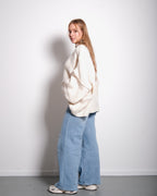 LONG OVERSIZED KNIT BEIGE