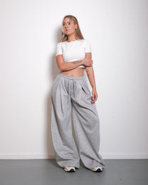 SUPER STRECHY SEISHIKI STUDIO Relaxed Barrel Sweatpants GREY