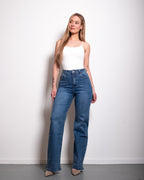 DARK WASH ALL OVER SPARKLE JEANS - INSEAM 80CM