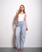 LIGHT WASH ALL OVER SPARKLE JEANS - INSEAM 80CM