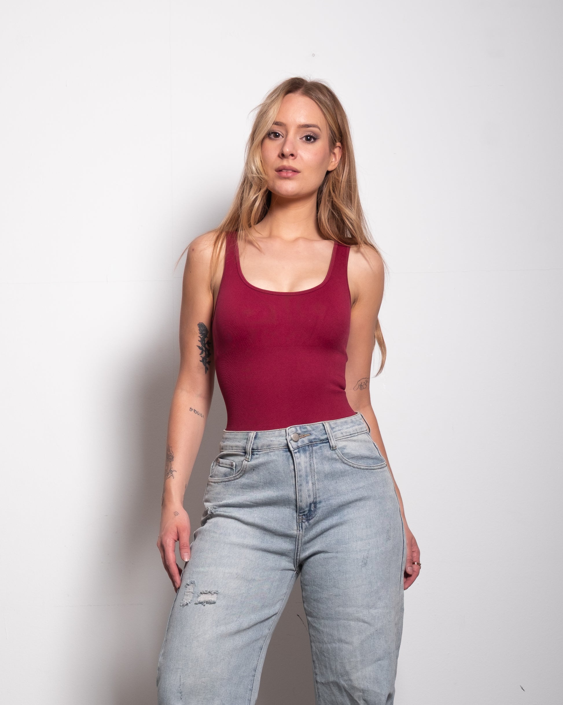 EXTREME SNATCH STRETCHY JASUMIN Shapewear Body RASPBERRY | SEISHIKI STUDIO