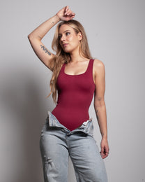 EXTREME SNATCH STRETCHY JASUMIN Shapewear Body RASPBERRY | SEISHIKI STUDIO