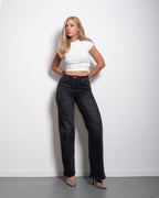 HADAKA Wide Leg Jeans - INSEAM 77CM