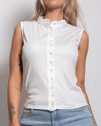 SEISHIKI STUDIO Soft Touch Button Top White