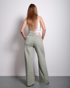 Limited Edition STRAWBERRY MATCHA STRETCHY JEANS - INSEAM 78CM | SEISHIKI STUDIO