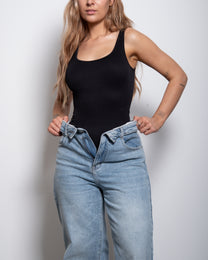 EXTREME SNATCH STRETCHY JASUMIN Shapewear Body BLACK | SEISHIKI STUDIO