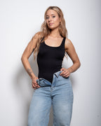 EXTREME SNATCH STRETCHY JASUMIN Shapewear Body BLACK | SEISHIKI STUDIO