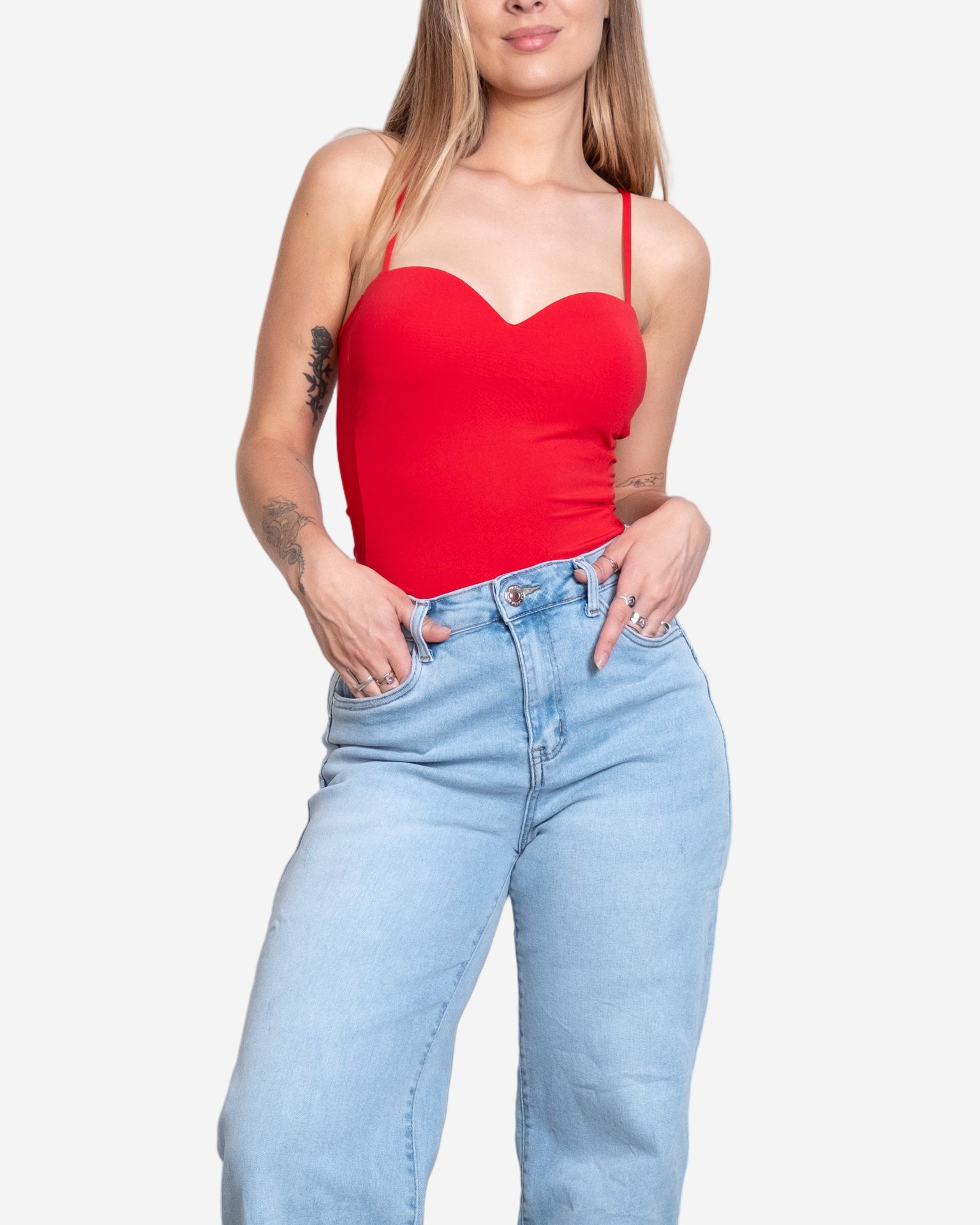 STRETCHY BINTEJI Body RED | SEISHIKI STUDIO