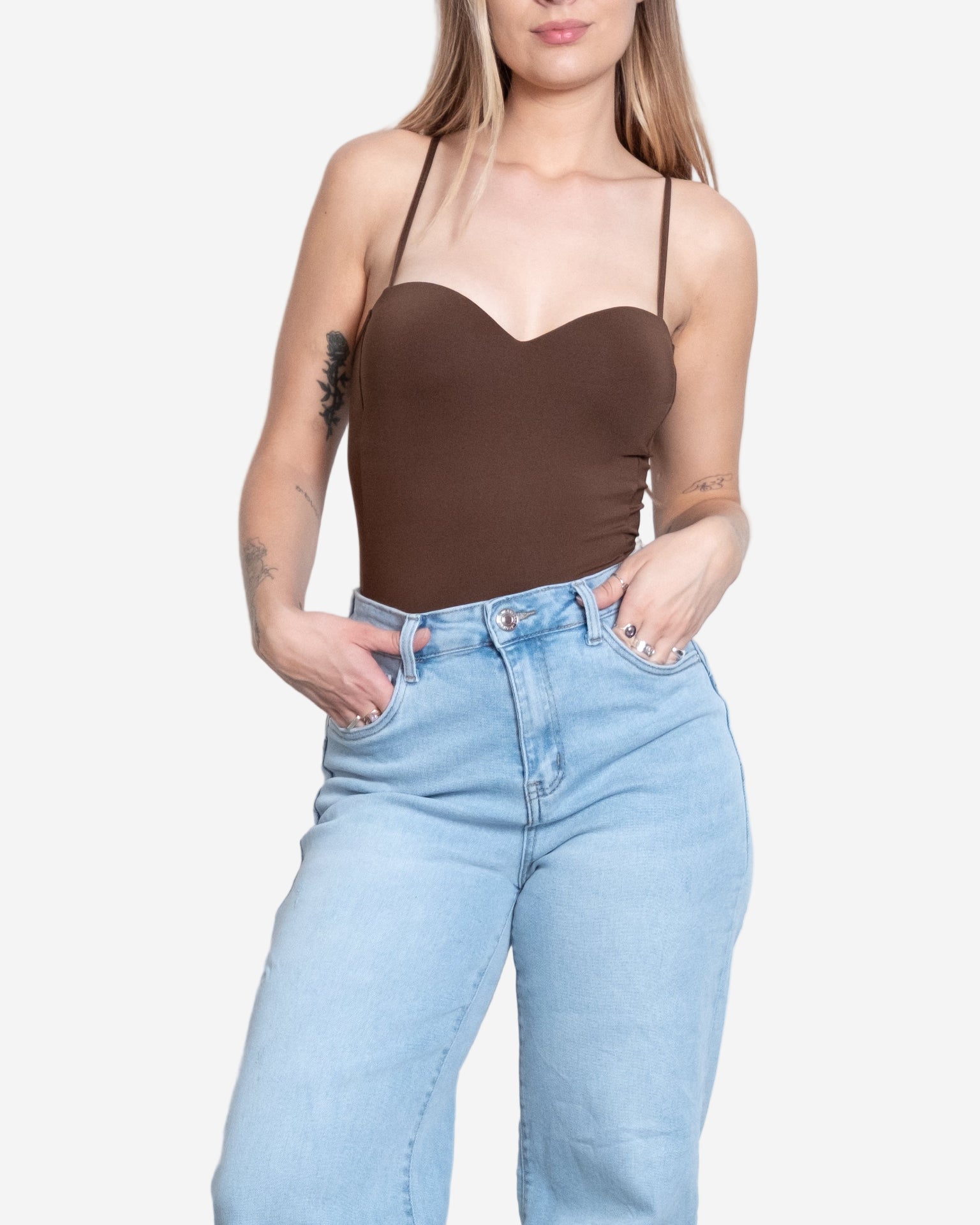 STRETCHY BINTEJI Body BROWN | SEISHIKI STUDIO