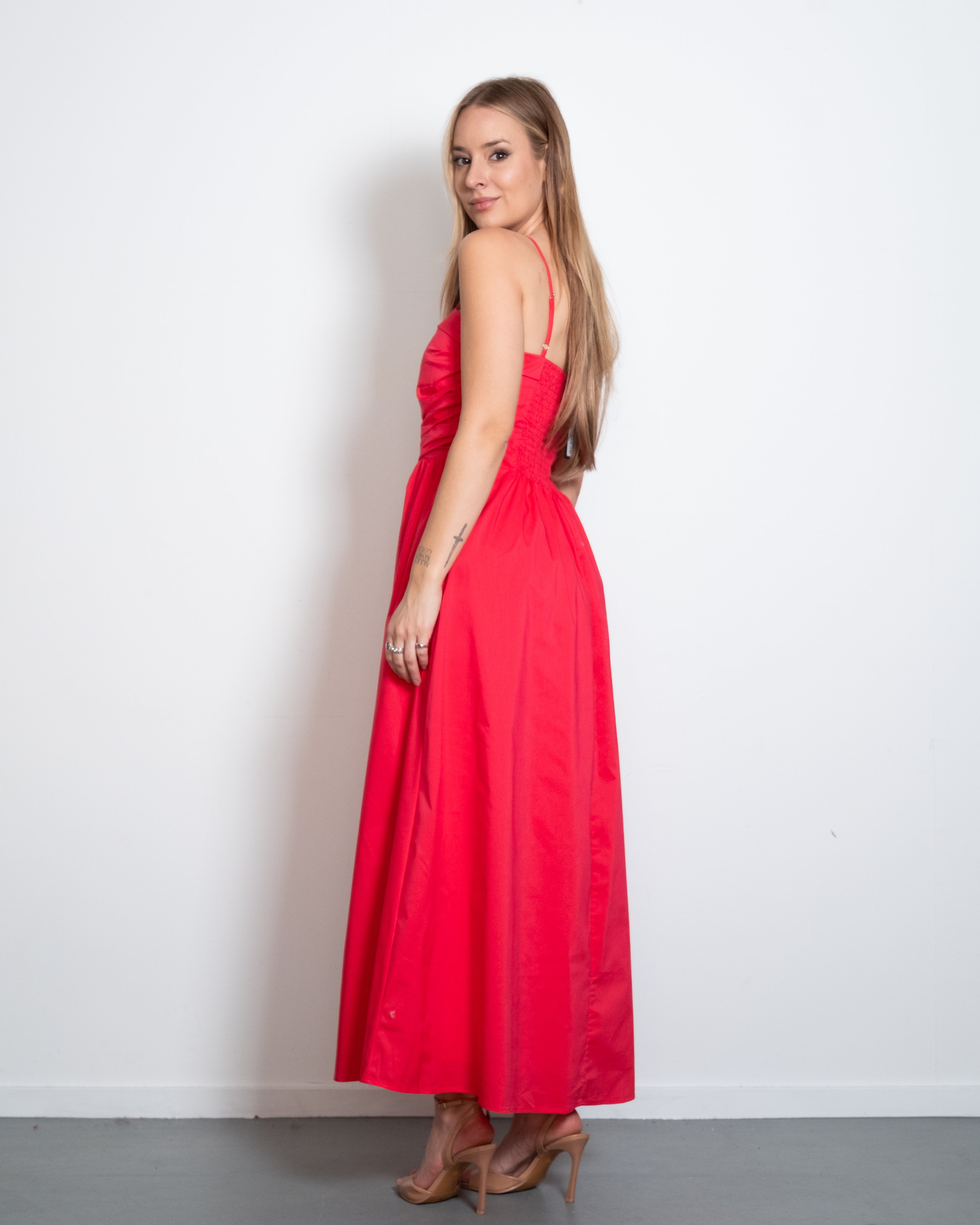 SAYURI Dress RED/HOT PINK