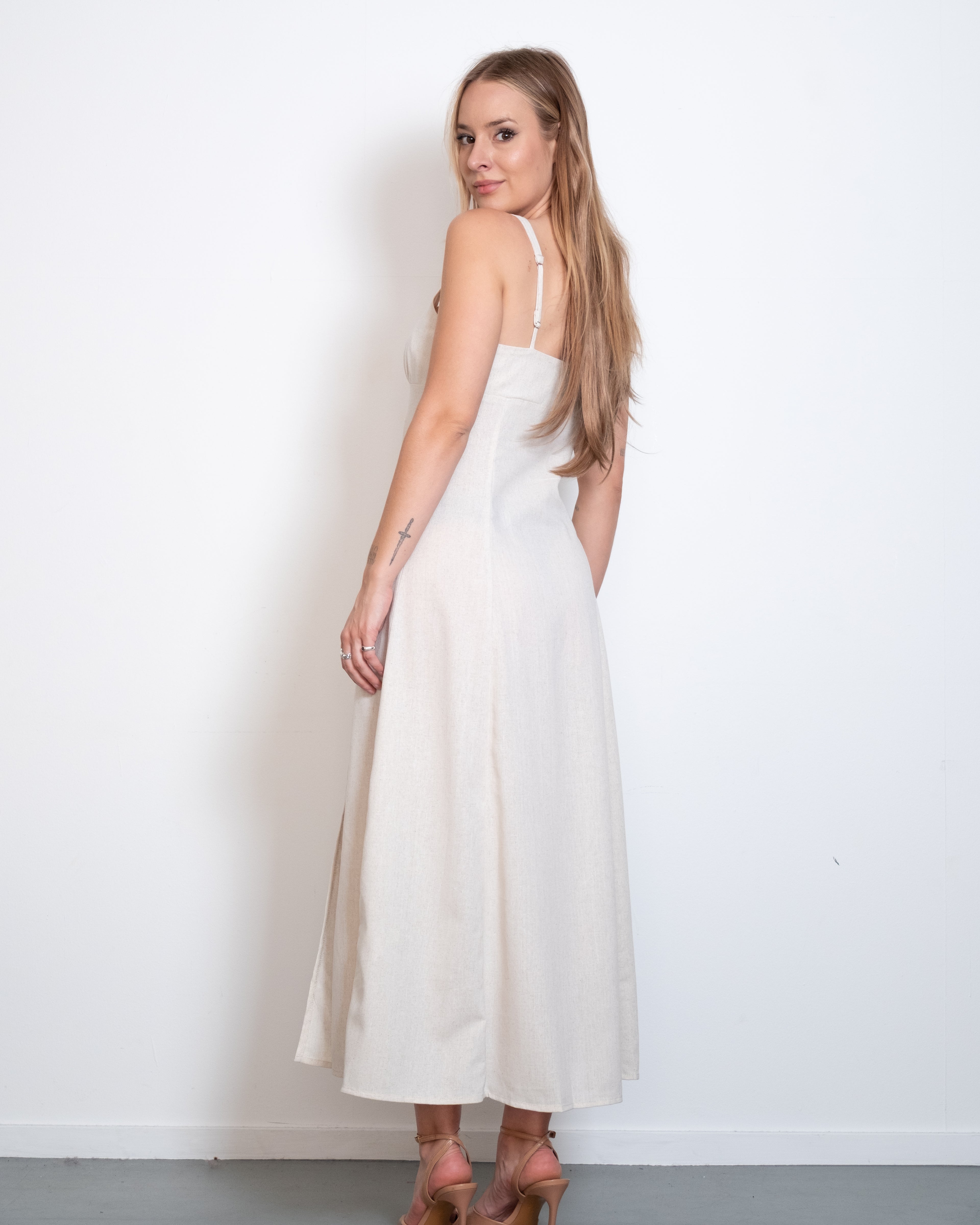 KEIMA Dress BEIGE