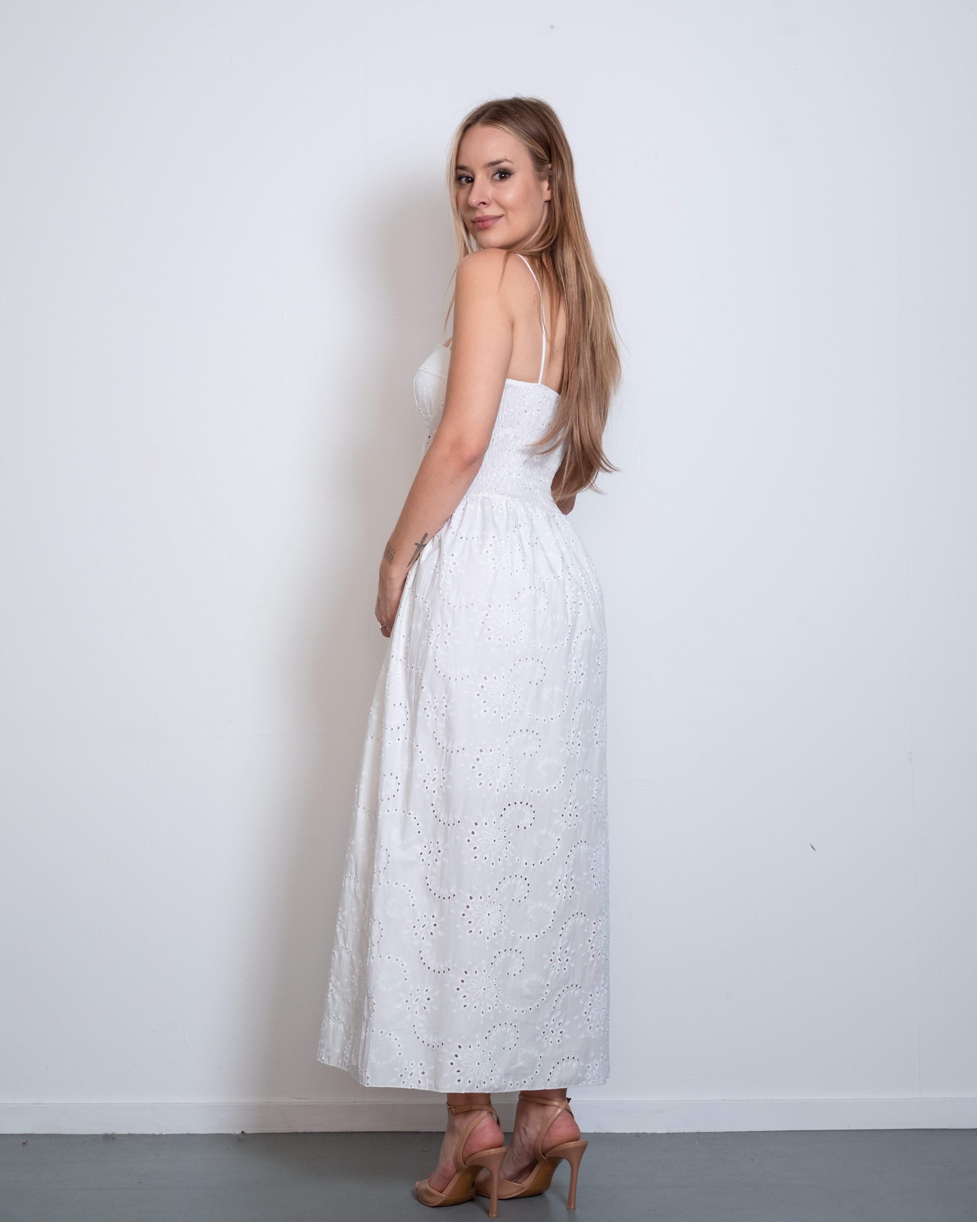GIRISHA Dress WHITE