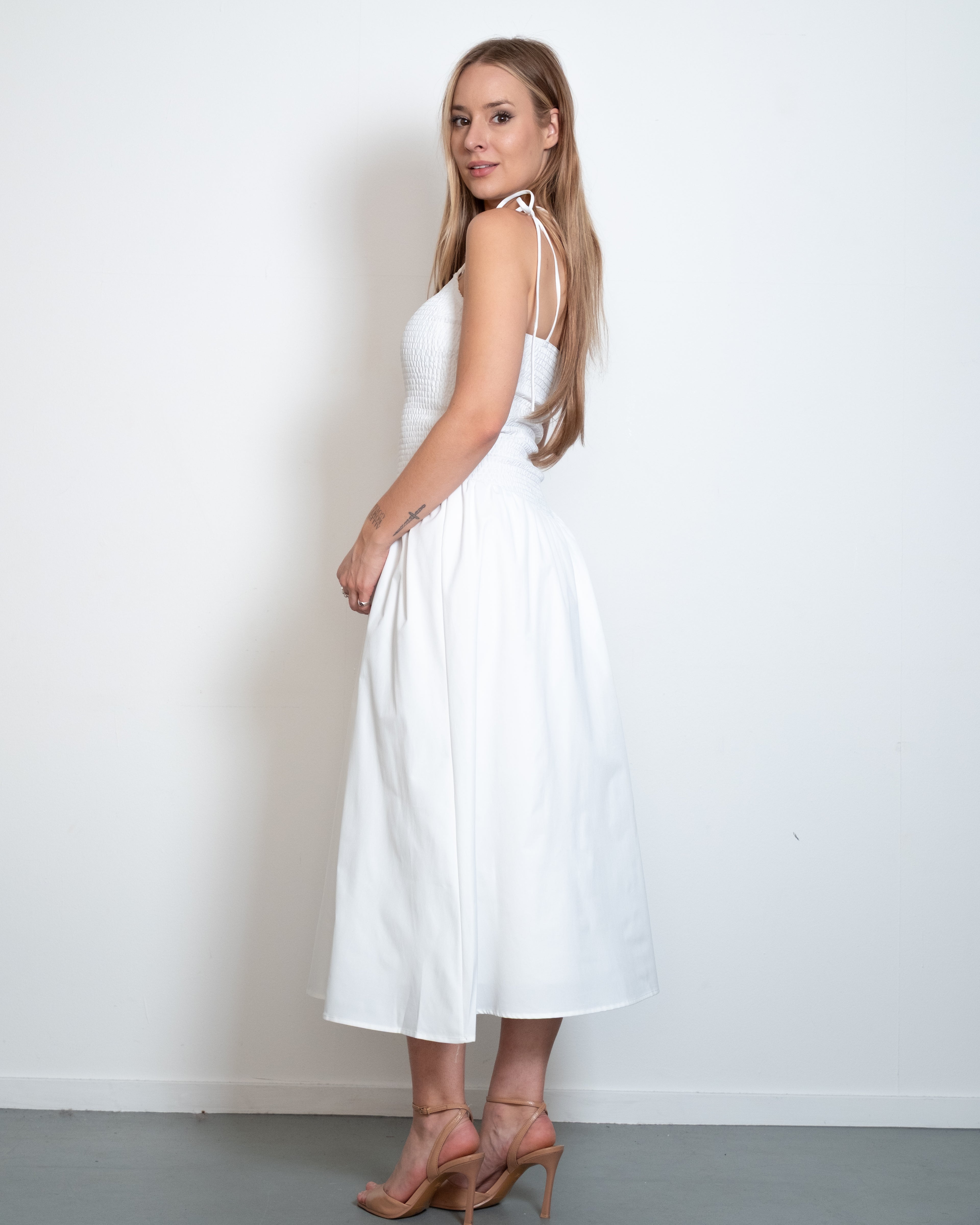 AOKO Dress WHITE