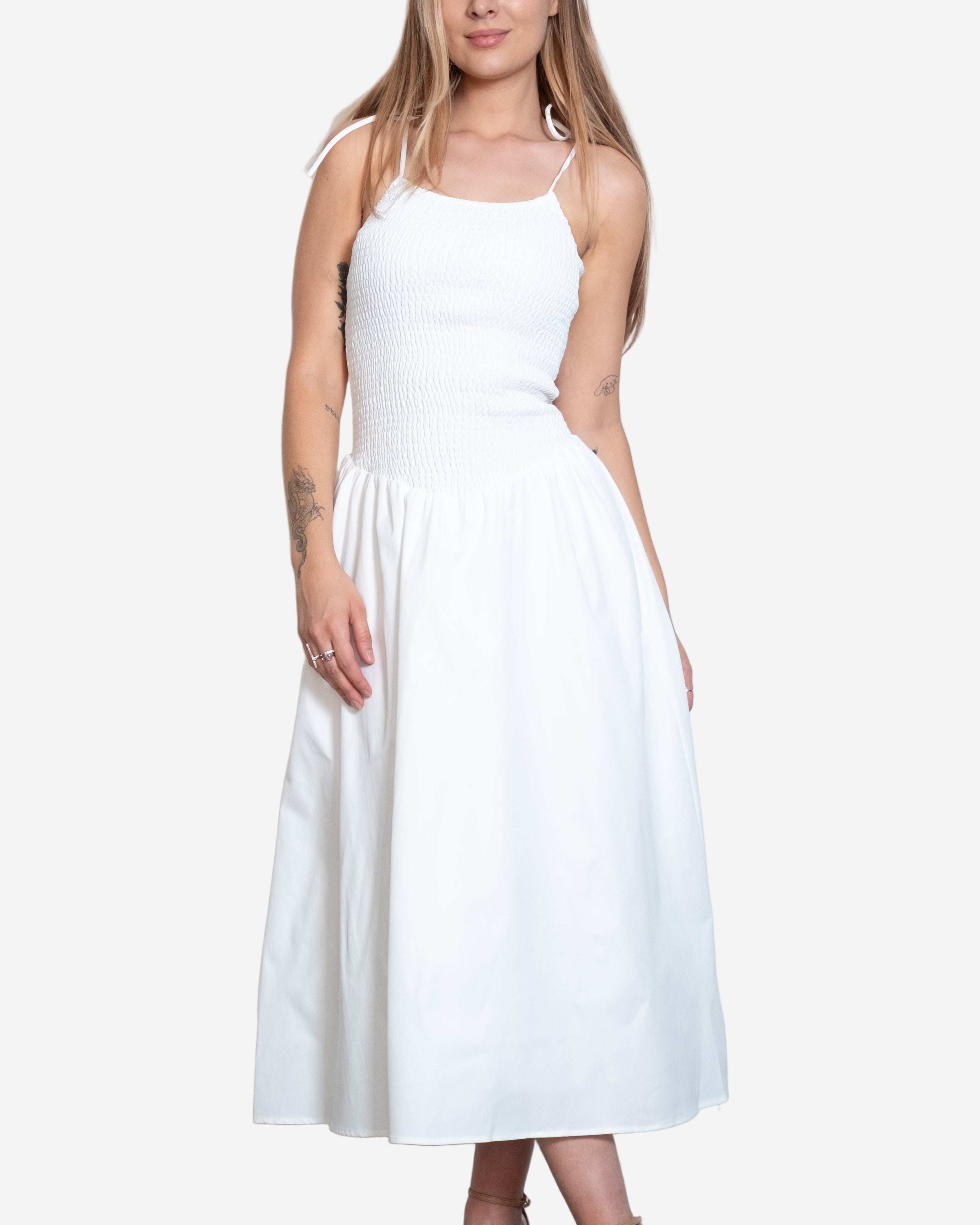 AOKO Dress WHITE