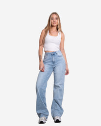 EXTRA TALL - INSEAM 90CM - LIGHT WASH Wide Leg Jeans | SEISHIKI STUDIO