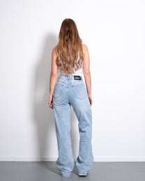 TALL - INSEAM 83CM - HIGH WAIST LIGHT WASH Wide Leg Jeans | SEISHIKI STUDIO