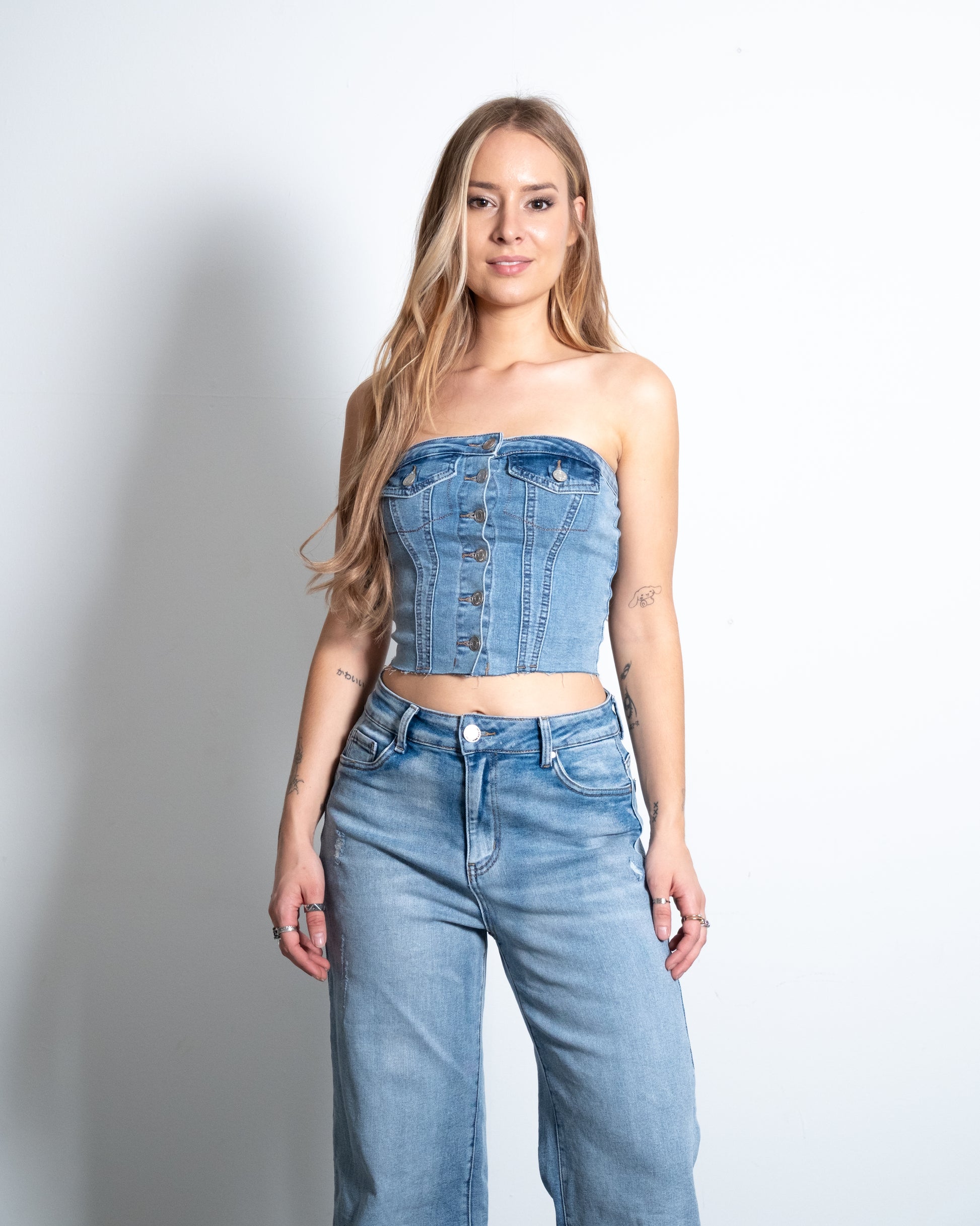 HINODE Denim Top
