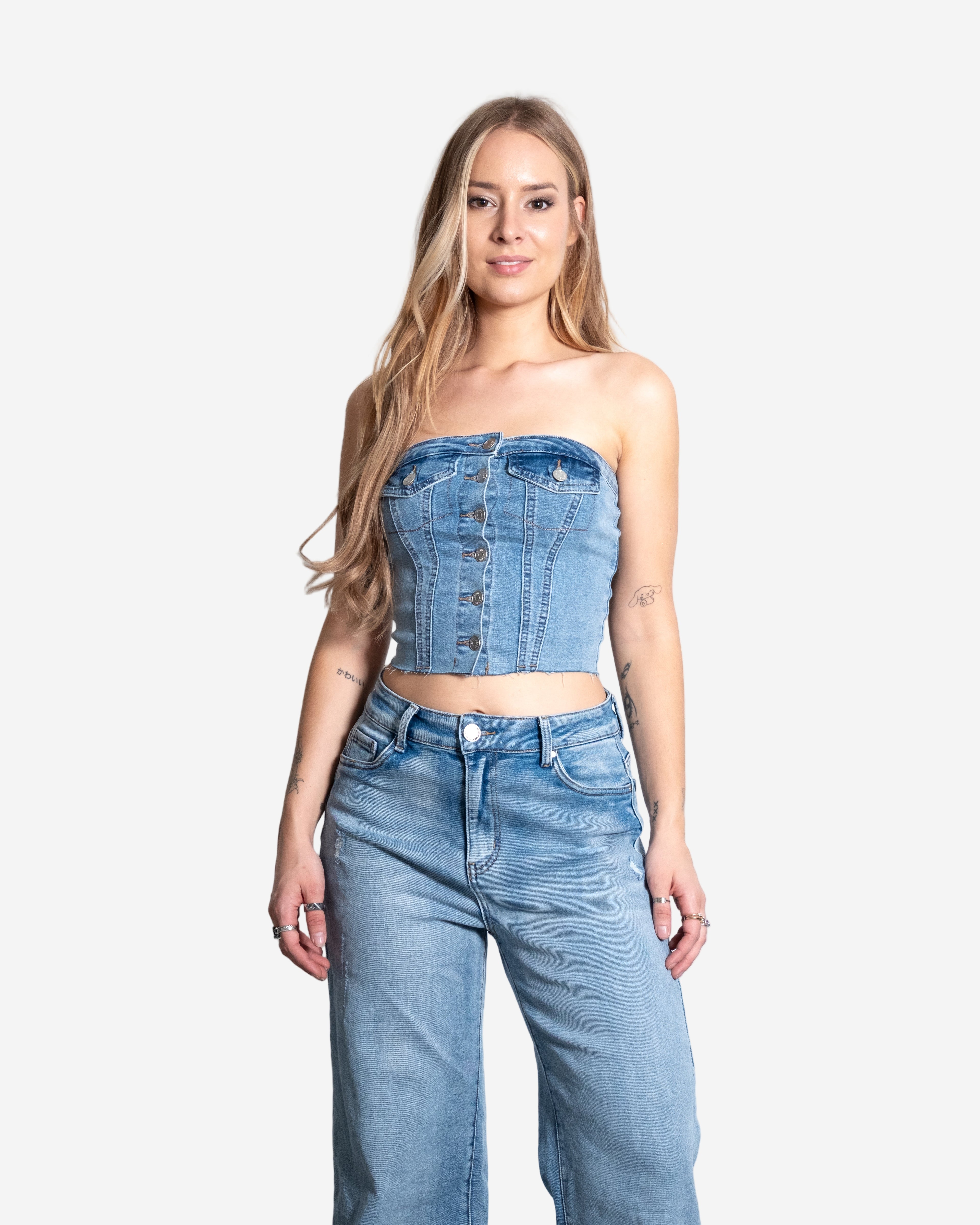 HINODE Denim Top