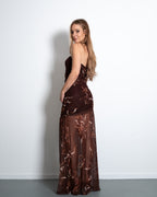 KEITARO Dress BROWN