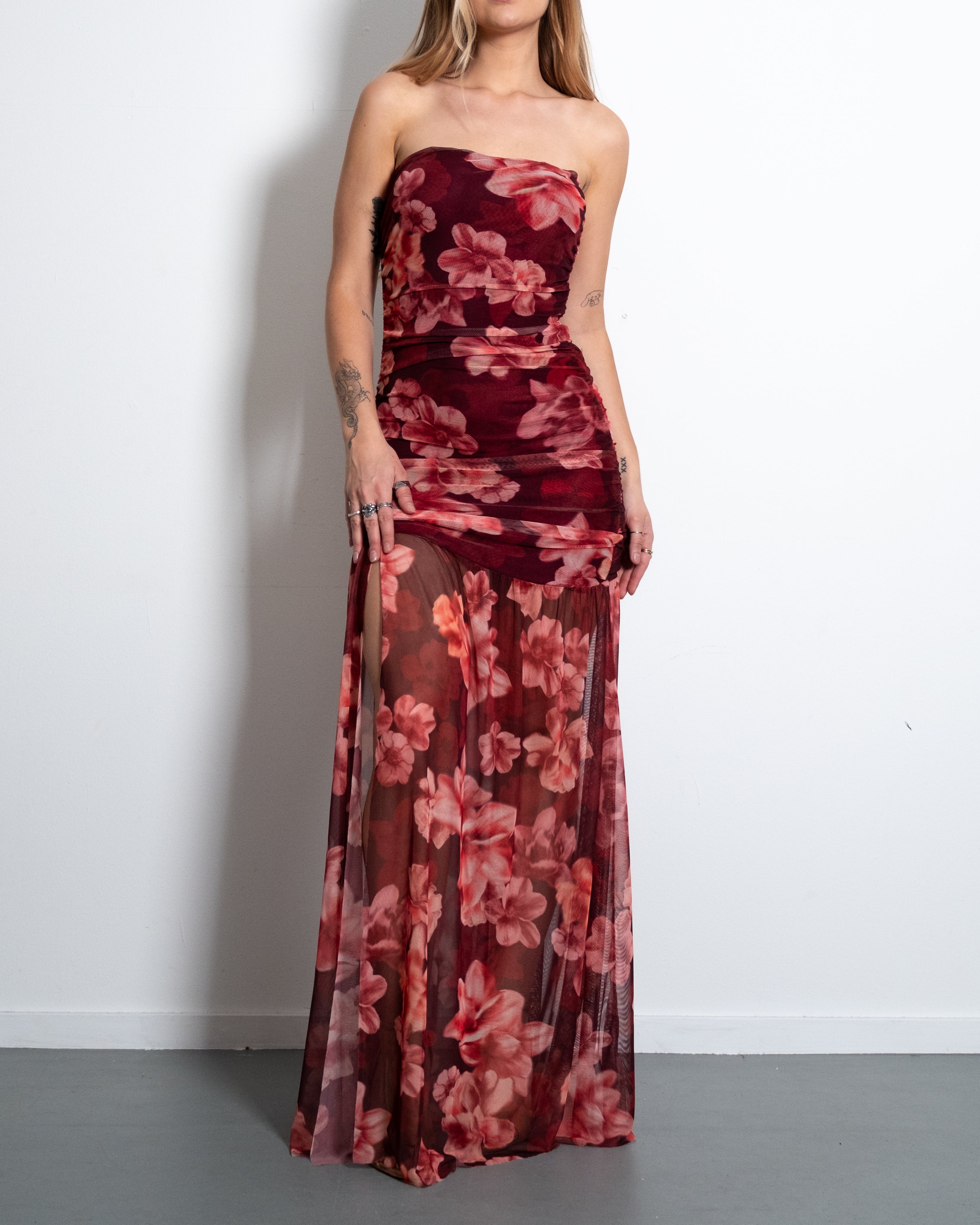 KEITARO Dress RED/ORANGE