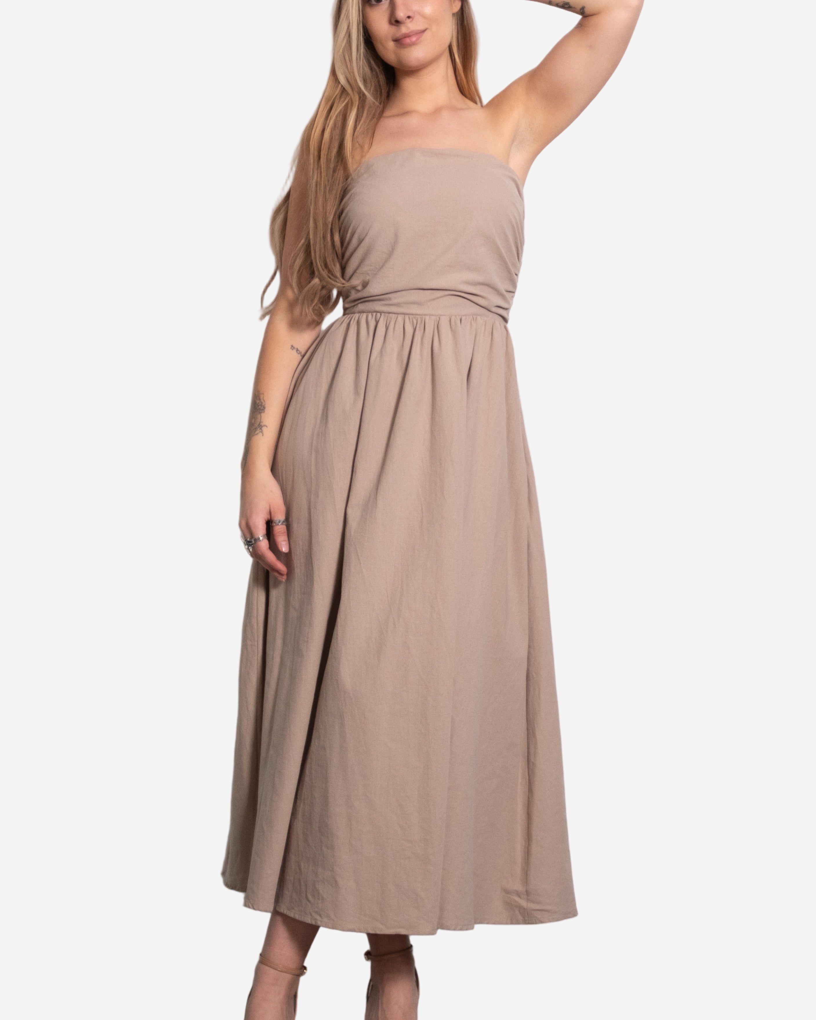 KIRYU Dress BEIGE