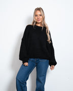 KONETO Sweater BLACK